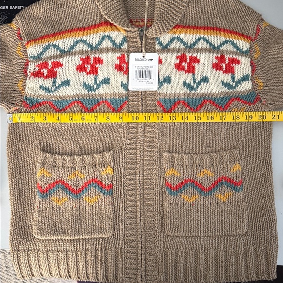 Toad & Co knit sweater NWT! - Picture 8 of 9